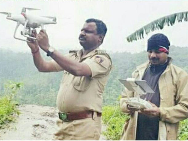ಡ್ರೋಣ್ ಮೂಲಕ ಕಾರ್ಯಾಚರಣೆ