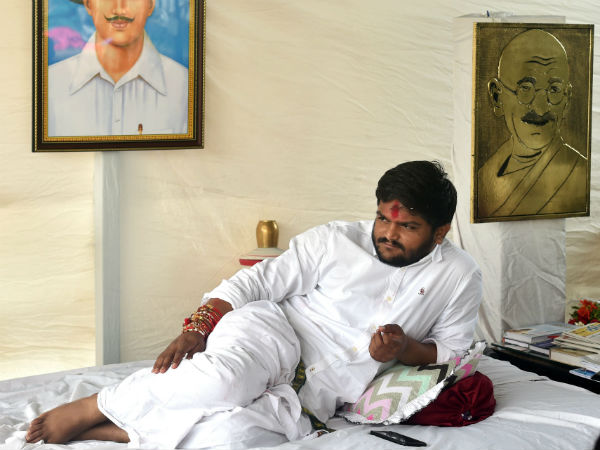 ಆಗಸ್ಟ್ 24ರ ಸಂಜೆಯಿಂದ ನೀರು ಸಹ ಸೇವಿಸದ ಹಾರ್ದಿಕ್ ಪಟೇಲ್