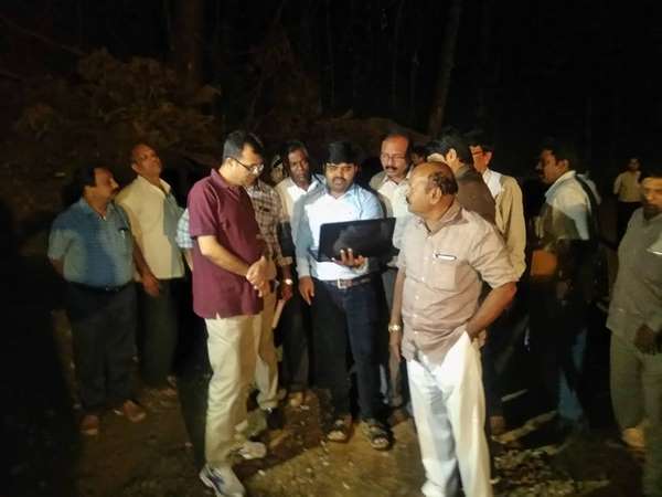 ಹಗಲು ರಾತ್ರಿ ಎನ್ನದೆ ಪರಿಶೀಲನೆ