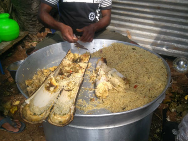 ಗಾಳಿ ಹೊರಹೋಗಲು ಸಣ್ಣ ರಂಧ್ರ