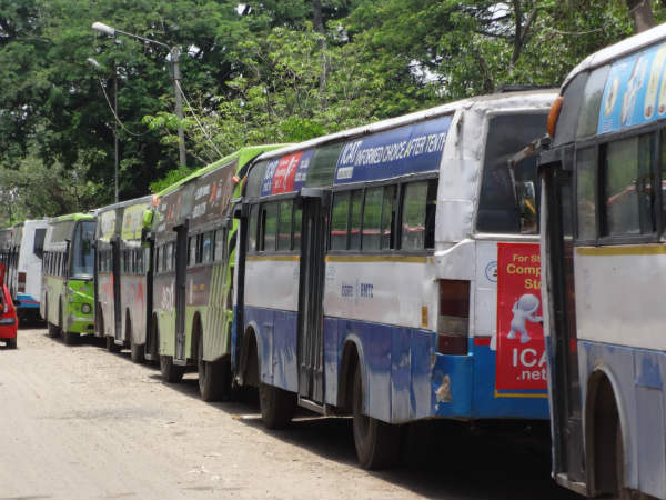 ಅನುಮತಿ ಪಡೆದಿರುವ ಸರ್ಕಾರಿ ಬಸ್ ಗಳು