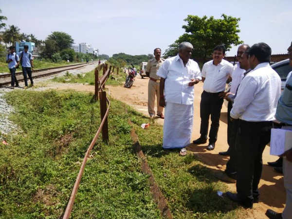 ಸ್ಥಳ ಪರಿಶೀಲನೆ ನಡೆದಿ ರೇವಣ್ಣ