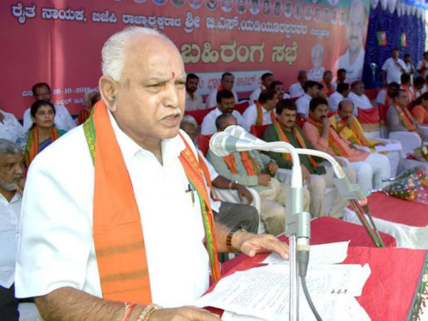 ಯಡಿಯೂರಪ್ಪ ಒಂದೆಡೆ, ನಾಯಕರು ಇನ್ನೊಂದೆಡೆ