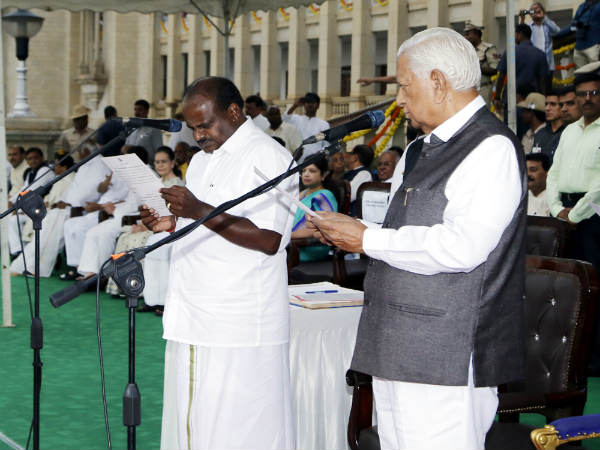 ಎಚ್.ಡಿ.ಕುಮಾರಸ್ವಾಮಿ ಪ್ರಮಾಣ ವಚನ