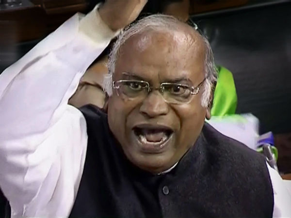ಮಲ್ಲಿಕಾರ್ಜುನ ಖರ್ಗೆ ವಿರೋಧ