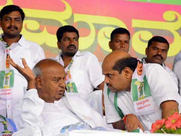 ಜೆಡಿಎಸ್ನಿಂದ ಸ್ಪರ್ಧೆ