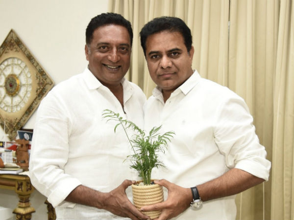 ಪ್ರಕಾಶ್ ರಾಜ್ಗೆ ಟಿಆರ್ಎಸ್ ಬೆಂಬಲ