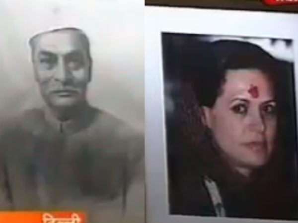ಕಲಾಂ, ಮನಮೋಹನ್ ಸಿಂಗ್, ಸೋನಿಯಾ ಗಾಂಧಿಯ ಫೋಟೋ