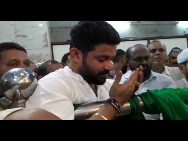 ದರ್ಗಾ, ಚರ್ಚ್ ಗೆ ಭೇಟಿ ನೀಡಿದ ಮಿಥುನ್ ರೈ