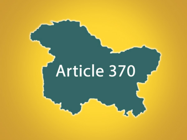 ಜಮ್ಮು ಮತ್ತು ಕಾಶ್ಮೀರ - ಅನುಚ್ಛೇದ 370