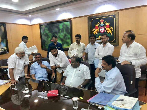 ರಮೇಶ್ ಜಾರಕಿಹೊಳಿ-ಲಕ್ಷ್ಮೀ ಹೆಬ್ಬಾಳ್ಕರ್ - ಡಿ ಕೆ ಶಿವಕುಮಾರ್