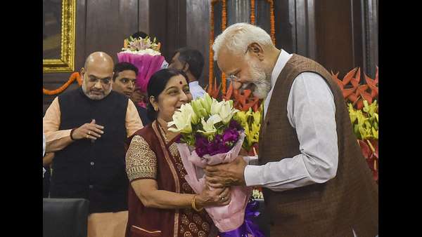 ಸುಷ್ಮಾ ಸ್ವರಾಜ್ ಅವರಿಗೆ ಮತ್ತೆ ಅವಕಾಶ