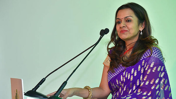 ಟಸ್ಟ್ ನ ಮುಖ್ಯಸ್ಥರಾದ ಸಂಗೀತಾ ಜಿಂದಾಲ್