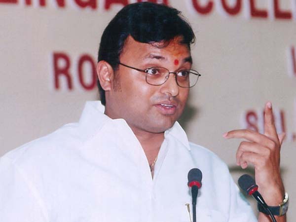 ಕಾರ್ತಿ ಚಿದಂಬರಂ ಸ್ಪರ್ಧೆಗೆ ಅಡ್ಡಿಯಾಗಲಿಲ್ಲ