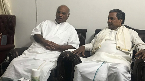 ಮಲ್ಲಿಕಾರ್ಜುನ ಖರ್ಗೆ, ಸಿದ್ದರಾಮಯ್ಯ