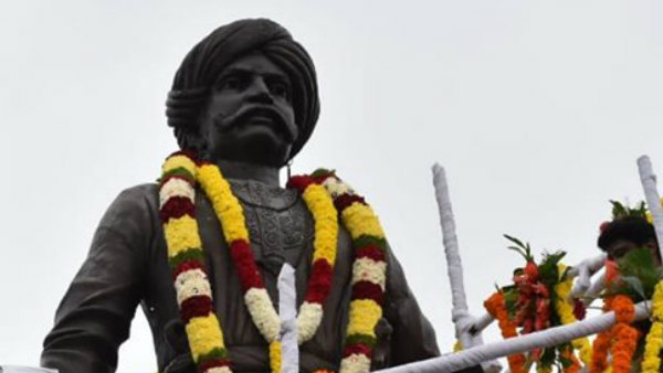ಬೆಂಗಳೂರು ವಿಮಾನ ನಿಲ್ದಾಣದಲ್ಲಿ ಬೃಹತ್ ಕೆಂಪೇಗೌಡರ ಪ್ರತಿಮೆ ಸ್ಥಾಪನೆ