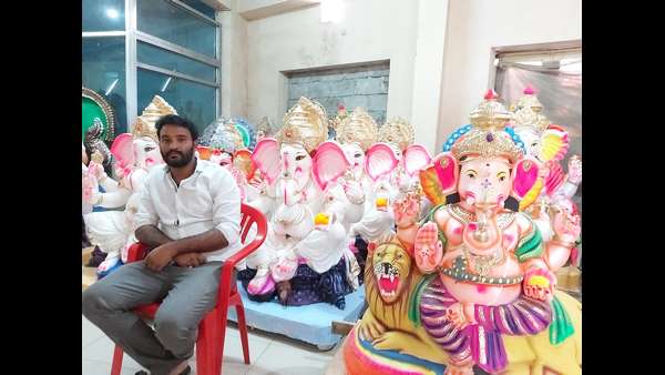 ಬಾಡಿಗೆ ಗಣಪನನ್ನು ಪಿಒಪಿ ಅಥವಾ ಮಣ್ಣಿನಲ್ಲಿ ನಿರ್ಮಿಸುವುದಿಲ್ಲ