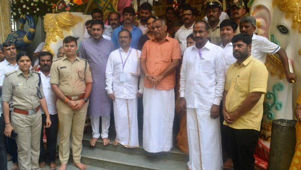 ಉಸ್ತುವಾರಿ ಸಚಿವರಿಂದ ದರ್ಶನ