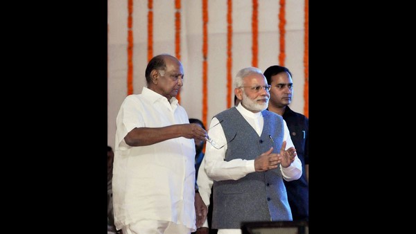 ಪವಾರ್-ಮೋದಿ ಭೇಟಿ