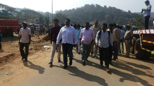 ಕಾಮಗಾರಿ ಮತ್ತೆ ಆರಂಭ