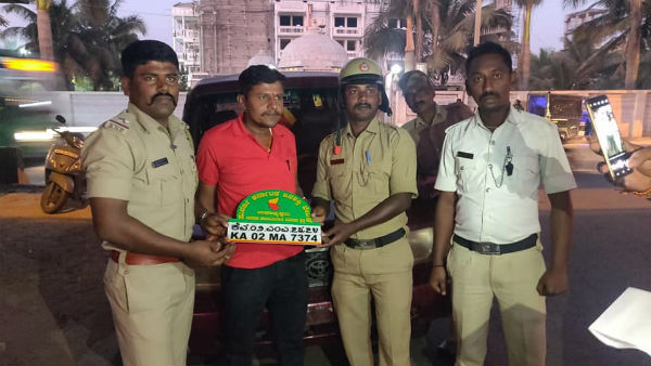 ವಾಹನ ಸವಾರರಿಗೆ ದಂಡ