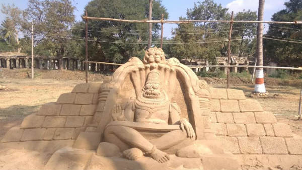 ಮರಳು ಕಲಾ ಪ್ರದರ್ಶನ