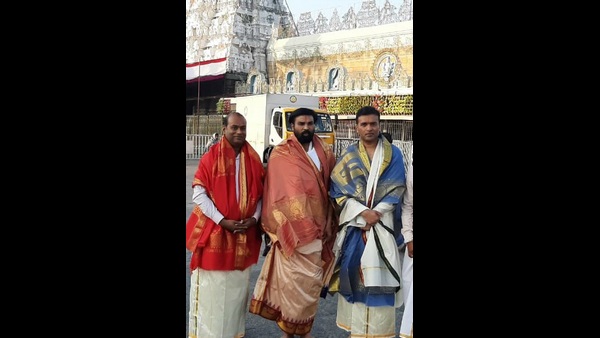 ವೆಂಕೇಶ್ವರನಿಗೆ ವಿಶೇಷ ಪೂಜೆ, ಪ್ರಾರ್ಥನೆ ಮಾಡಿದ ಶ್ರೀರಾಮುಲು