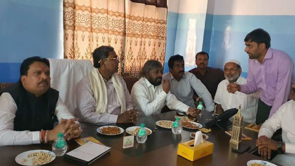 ಶಾಲೆಗೆ ಭೇಟಿ ನೀಡಿದ ಸಿದ್ದರಾಮಯ್ಯ