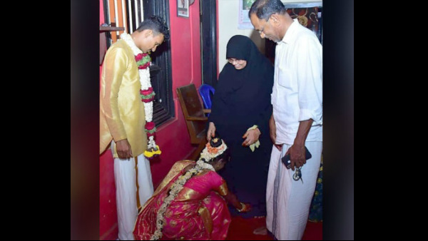 ಹಿಂದೂ ಸಂಪ್ರದಾಯದ ಅನುಸಾರ ಮದುವೆ