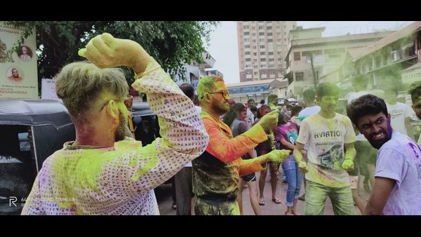 ರಥೋತ್ಸವ ನಿಮಿತ್ತ ಬಣ್ಣದ ಆಟ