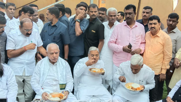 ಸಂಪುಟ ಸಹೋದ್ಯೋಗಿಗಳೊಂದಿಗೆ ಉಪಹಾರ ಸೇವಿಸಿದ ಬಿಎಸ್ವೈ