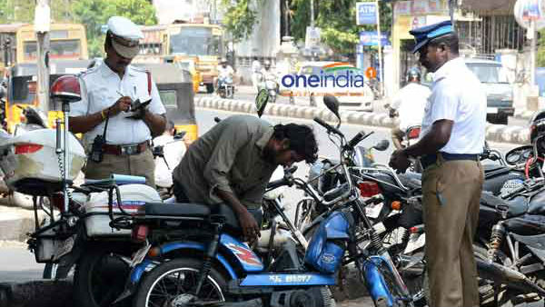 42,500 ರೂಪಾಯಿ ದಂಡ ವಿಧಿಸಿದ ಪೊಲೀಸರು