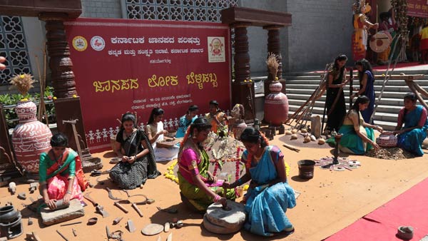 ಜಾನಪದ ಪರಿಷತ್ತಿನ ಅಧ್ಯಕ್ಷ ಟಿ.ತಿಮ್ಮೇಗೌಡರ ಭಾಷಣ