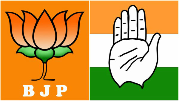 ಕಾಂಗ್ರೆಸ್ ಮತ್ತು ಬಿಜೆಪಿ ನಡುವೆ ನೇರ ಹಣಾಹಣಿ ಇದ್ದವು