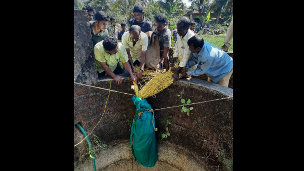 ಪೈಪ್ ತುಂಡು ಮಾಡಿದ್ದ ಚಿರತೆ