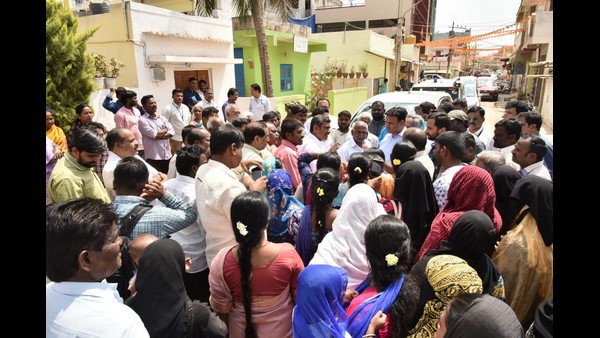 ಜಕ್ಕೂರು ರೈಲ್ವೆ ಮೇಲ್ಸೇತುವೆ ತಪಾಸಣೆ