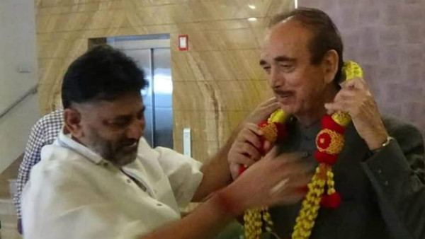 ಕಾಂಗ್ರೆಸ್ ಪಕ್ಷದ 6 ರಾಜ್ಯ ನಾಯಕರನ್ನು ಭೇಟಿ ಮಾಡಿದ್ದ ಆಜಾದ್