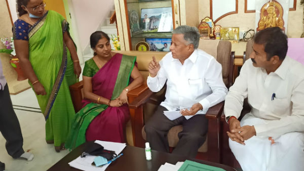 ಸಚಿವರಲ್ಲಿ ಮನವಿ ಮಾಡಿದ ಶಾಸಕಿ