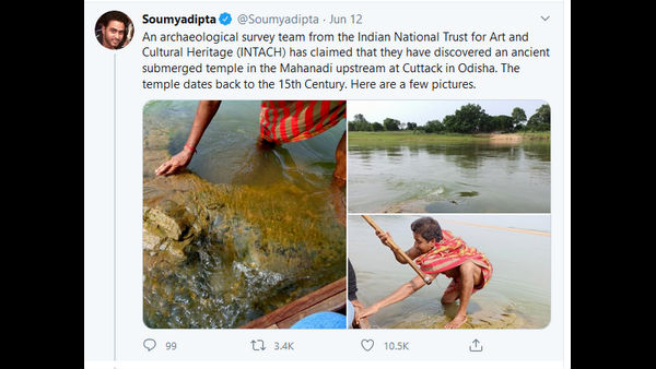 60 ಅಡಿ ಭೂಗತವಾಗಿದೆ ವಿಷ್ಣು ದೇವಾಲಯ