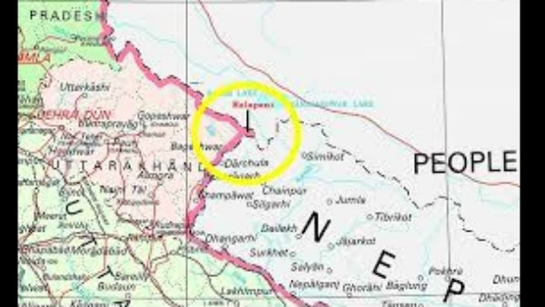 ಭಾರತದ ಸ್ಥಳಗಳನ್ನು ನೇಪಾಳದ ಭೂಪಟದಲ್ಲಿ ಸೇರ್ಪಡೆ