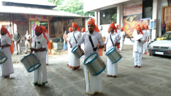 Shivamogga: Special Pooja Of The RSS For The Construction Of The Ram Mandir Shivamogga: Special Pooja Of The RSS For The Construction Of The Ram Mandir