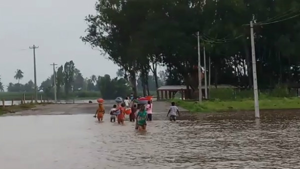 ಮಳೆಯಾಗಿರುವ ಪ್ರದೇಶಗಳು