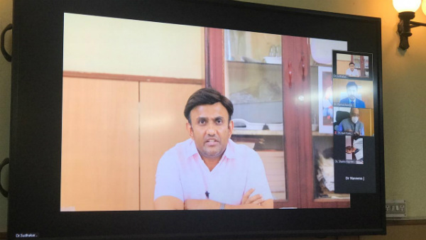 Ramp up testing to achieve target: Minister Sudhakar urges Medical colleges Ramp up testing to achieve target: Minister Sudhakar urges Medical colleges
