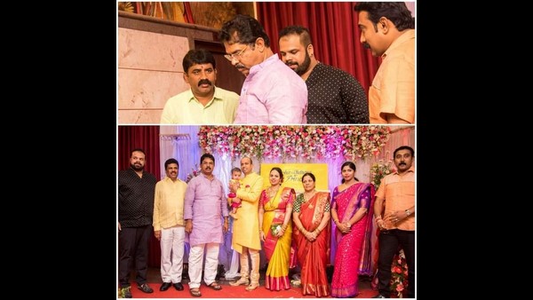 ಅಶೋಕ್, ಗ್ರೂಪ್ ಫೋಟೋಗೆ ಕ್ಯಾಮರಾ ಮುಂದೆ ನಿಂತಿರುವ ಚಿತ್ರ