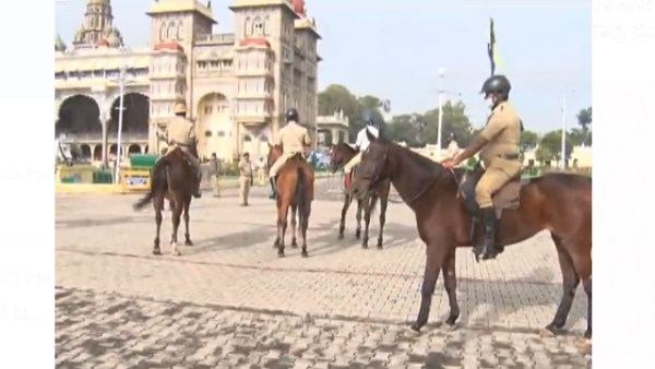 ಜಂಬೂಸವಾರಿ ರಿಹರ್ಸಲ್ ಪ್ರಾರಂಭವಾಗಿದೆ