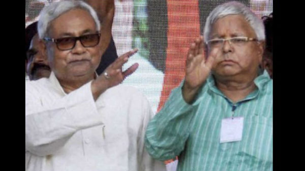 ಆರ್ ಜೆಡಿ ಮೈತ್ರಿಕೂಟದ ಜೊತೆ ನಿತೀಶ್ ಕುಮಾರ್