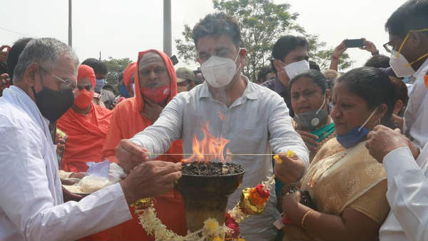 ವೀರಜ್ಯೋತಿಯ ಮೆರವಣಿಗೆ