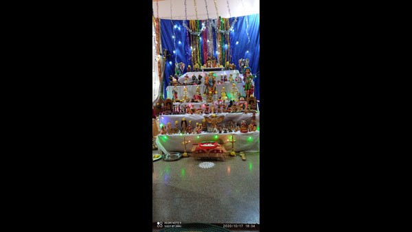ಗೊಂಬೆಗಳನ್ನು ಕೂರಿಸುವ ಆಚರಣೆ ರೂಢಿ