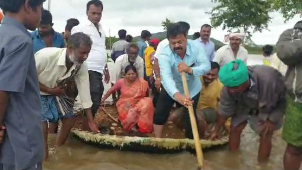 ಜೇವರ್ಗಿ ಸಮೀಪ ಭೀಮಾ ನದಿಗೆ ಪ್ರವಾಹ