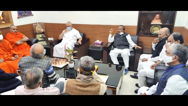 ಬಿ.ಎಲ್. ಸಂತೋಷ್ ಭೇಟಿಯಾದ ಕೆ.ಎಸ್.ಈಶ್ವರಪ್ಪ